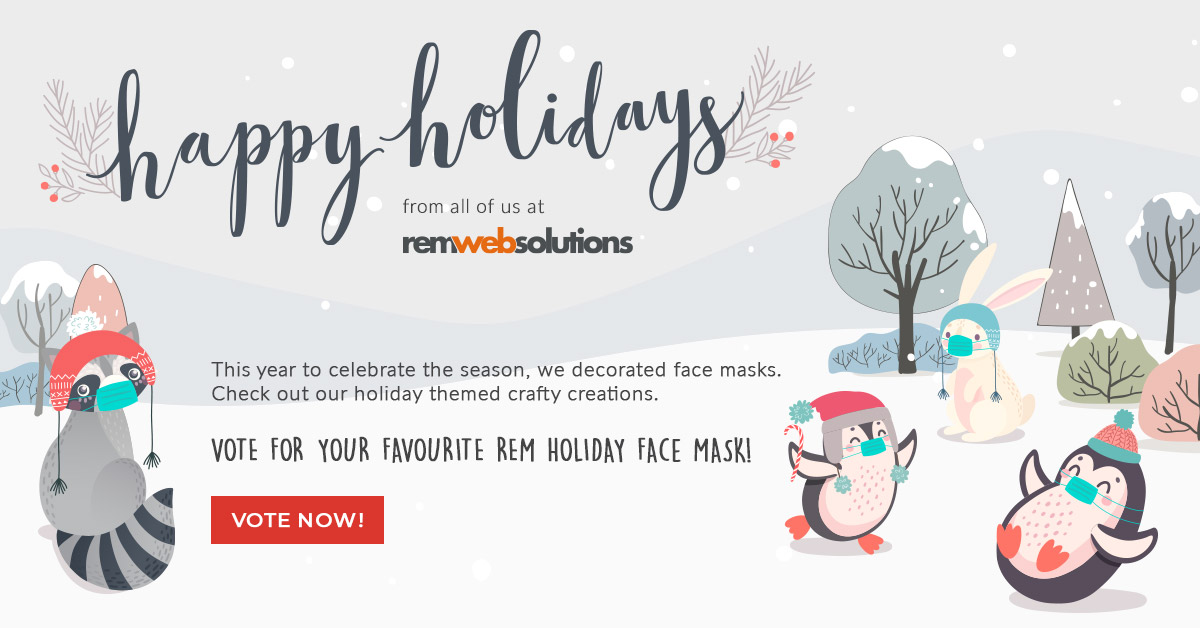 Happy Holidays from all of us at REM